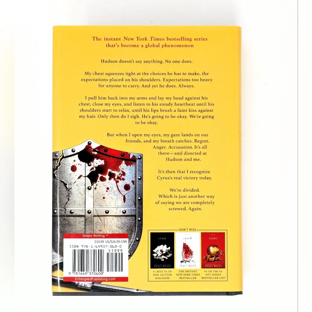 Crave Complete Book Boxed Set Tracy Wolff Fiction Hardcover Collection - Picture 11 of 15